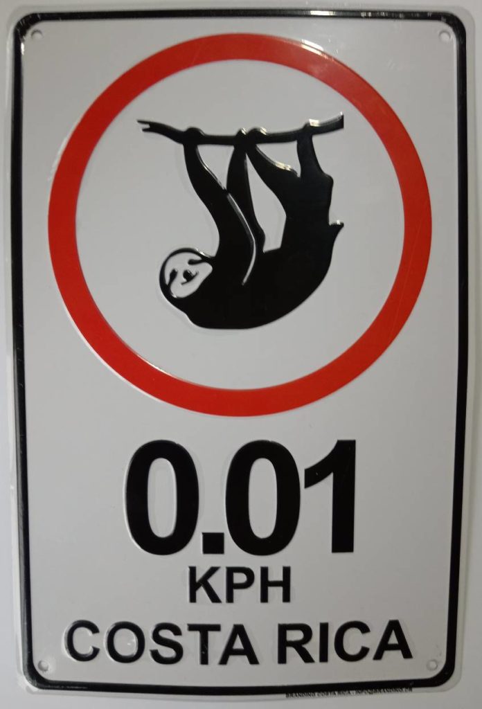 Sloth crossing